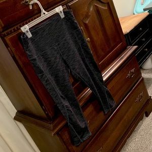 High Waist Cropped Leggings M